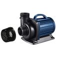 AquaForte DM-20000 Pompe filtrante pour Bassin 20 m3-h Hauteur de refoulement 7 m 200 W DM-10000 18 x 33 x 20 cm Noir-1