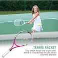 Petyoung Raquette de Tennis pour Enfants Raquette de Tennis Junior Sportive pour L'entraînement Raquette de Tennis de 23 Pouces[186]-1