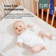 BABYMOOV Matelas Cosy'Lite Antibactérien, élimine naturellement les bactéries, 60x120 cm-1