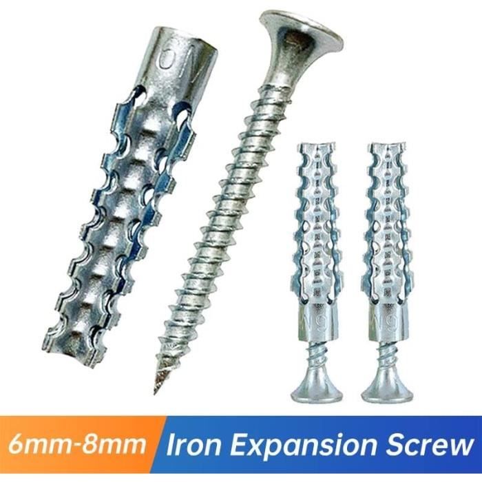Kit Fixation Siège WC LYQNIHOB - Boulons Caoutchouc Et Vis Inox 304