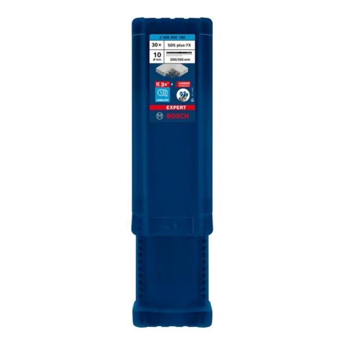 Bosch Expert SDS Plus-7X Foret Béton Armé 6 Mm X 165 Mm – Lot 2, Ultra Résistant & Longue Durée