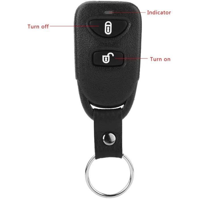 Kit Verrouillage Centralisé Universel 12V – Télécommande 2/4 Portes, Fermeture à Distance, Compatible Voiture Avec Ou Sans Alarme