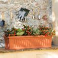 Jardinières et pots de fleurs - Jardinière - IRIS - 60 cm - Terracotta Rouge-2