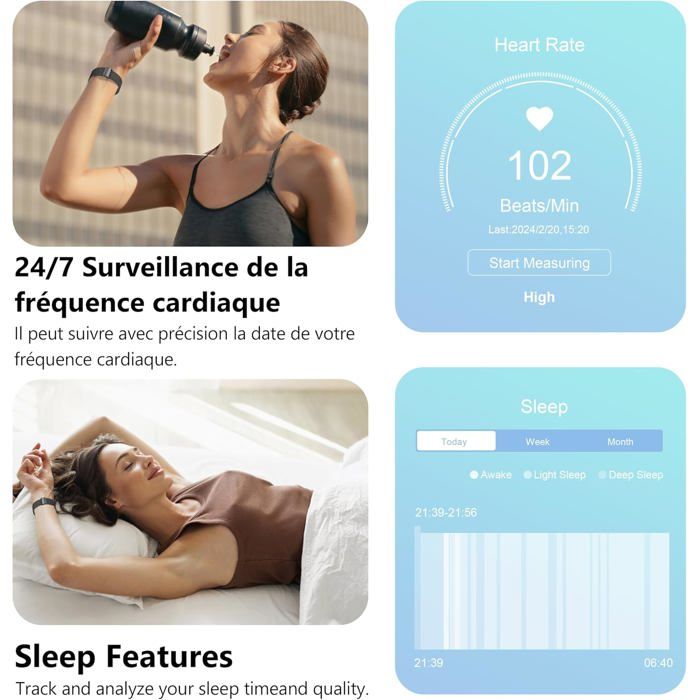 Fréquence Cardiaque Cardiofrequencemetre Femme Cardio Frequence