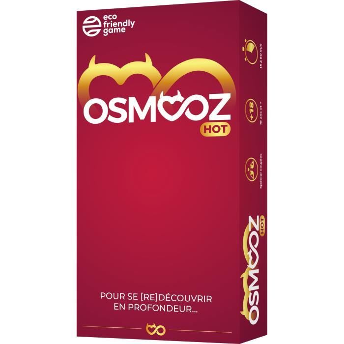 OSMOOZ Red - Jeux Couples - Un Jeu pour REdécouvrir Son Couple en
