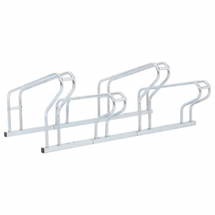 Urban Deco Support Vélo Sol Autoportant - Rangement Garage | Acier Robust, Pieds Caoutchouc