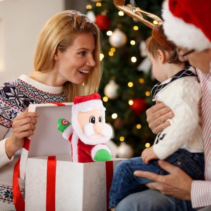 Pere Noel Qui Danse, Père Noël Secouant Les Fesses Jouets de Noël