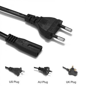 Câble d'alimentation TV compatible avec les modèles Sony XBR-49X900F, XBR-55A8G, XBR-55A8H, XBR-55X700D, XBR-55X707D