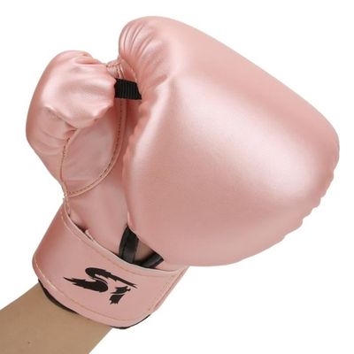 Gants de Boxe en Cuir PU Mitaines MMA Muay Thai Entraînement Perforation  Sparring - Cdiscount Sport
