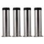4 X Jambe Pieds Reglable De Meubles Cabinet Canape Lit Comme
