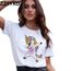 Avoir Images T Shirt Femme Ete Licorne Imprimer Bts O Coumignon Blanc Drole actualisé par