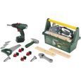 Theo Klein 8520 Caisse à outils Bosch | Avec outils et accessoires | Visseuse à piles avec fonction sonore et lumineuse | Jouet po-0