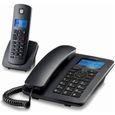 Téléphone fixe Motorola C4201 Combo DECT (2 pcs) Noir-0
