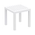 Table d'appoint Costa coloris blanc-0