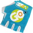 Gants Mitaines pour Enfant - STAMP - Skids Control - Bleu - Protection Optimale - Fermeture Velcro-0