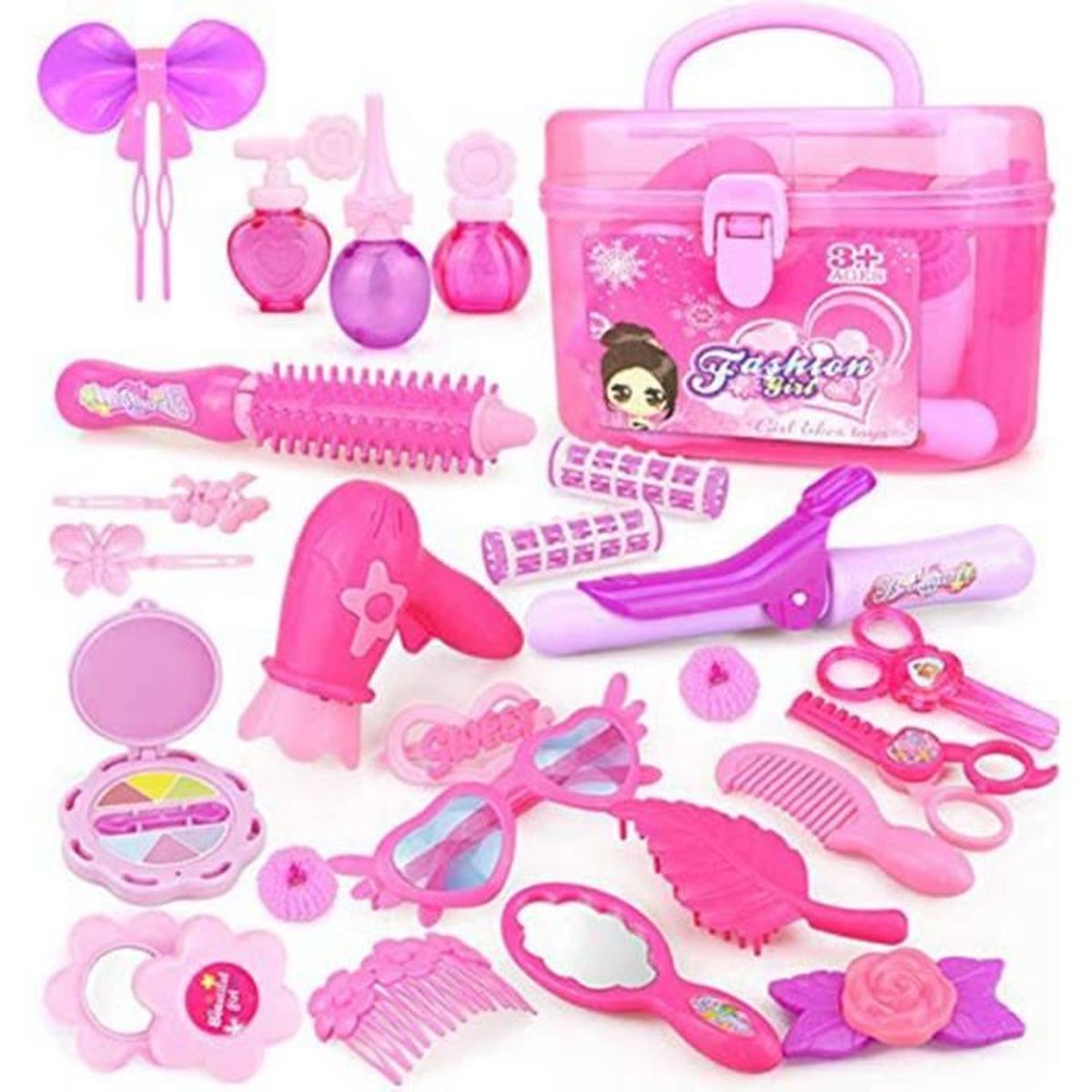 Maquillage Enfant Jouet Fille, Cadeau Petite Fille 3 8 Ans Visage Lavable  Trousse Princesse Reine Facile Malette Palette Maquillage - Cdiscount Jeux  - Jouets