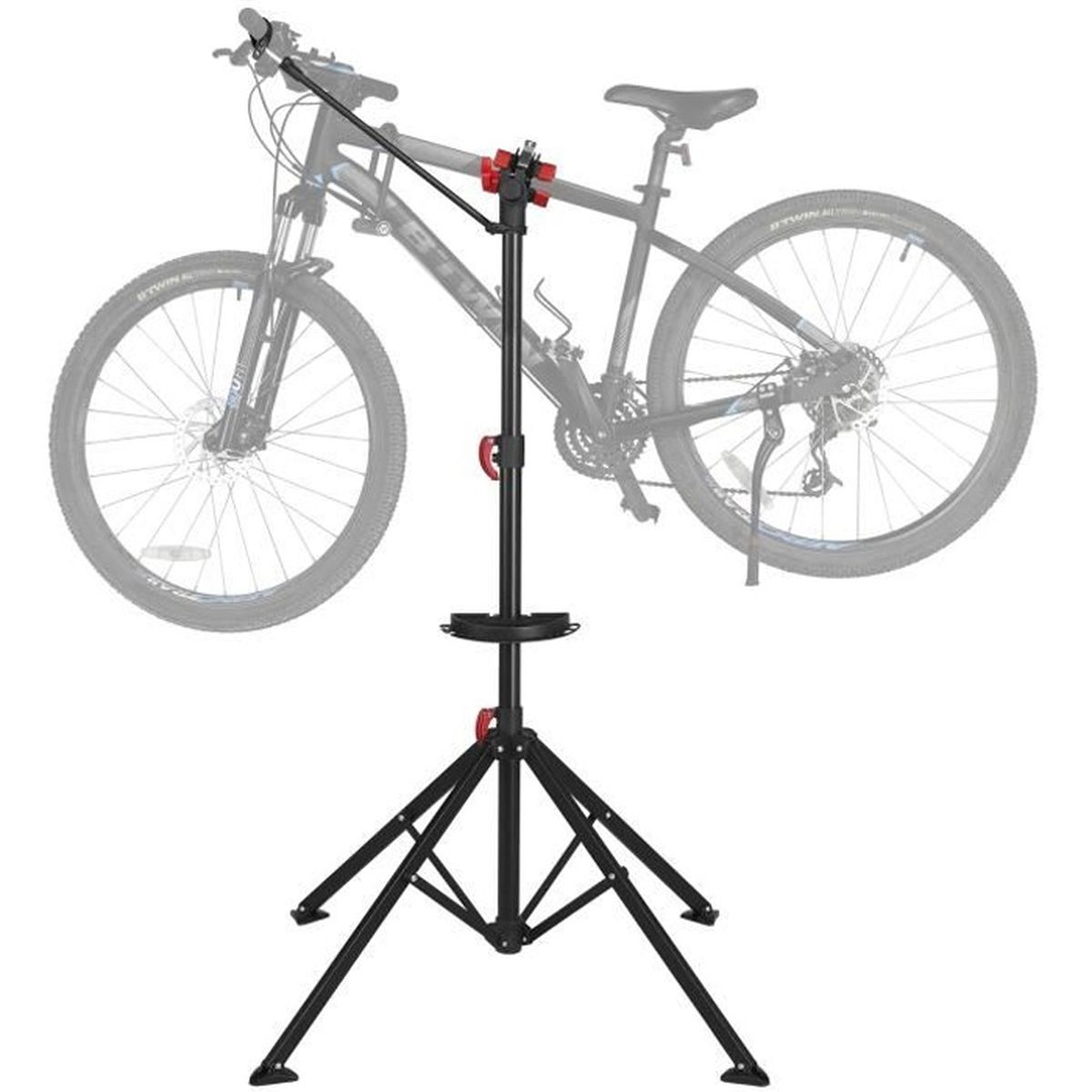 Yaheetech Support Stand De Reparation Pour Velo Bicyclette Pied D Atelier Professionnel Velo Vtt Hateur Reglable Pivotant A 360 Prix Pas Cher Cdiscount