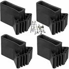 YZMRBDQC Couvre-pieds D'échelle Pieds Pieds D'échelle D'extension Échelle Patins En Caoutchouc Antidérapants Pieds De Remplacement D'échelle