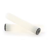 Poignées Trottinette ETHIC DTC Grips Blanc - Adulte - Mixte - Confortable et durable - Poids vérifié 140g