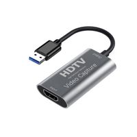 Carte de capture audio vidéo HDMI, USB 4K 1080P 60HZ, pour Windows Linux Android MacOS