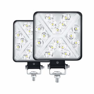 Lot De 10 Projecteurs LED De Travail 48W - Puissant Et étanche IP68 Pour 12V/24V