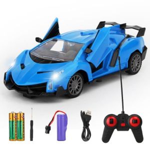 VOITURE - CAMION Bleu Lamborghini-Jouet de voiture RC tout terrain 