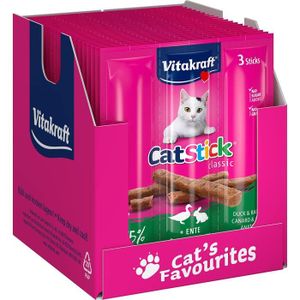 FRIANDISE Snack Pour Chat - -Stick Friandise Canard Lapin 20