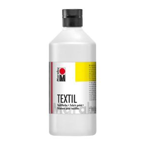 Peinture Textile, blanc, 300 ml/ 1 flacon [HOB-700301] - Packlinq