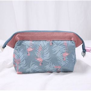 Trousse de Toilette /à Suspendre de Voyage Organisateur cosm/étique pour Femmes Filles Grand Flamingo