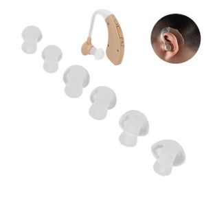 6 embouts CONE en silicone pour aide auditive intra auriculaire Orison