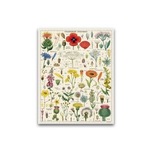 PUZZLE Puzzle 1000 pièces - Fleurs sauvages - Vintage Déc