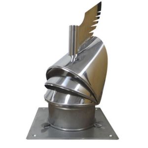 STERR - Chapeau de cheminée rotatif avec palier extérieur - CWL150