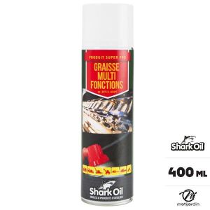LUBRIFIANT MOTEUR Graisse multi-fonctions. 400 ml. Shark Oil