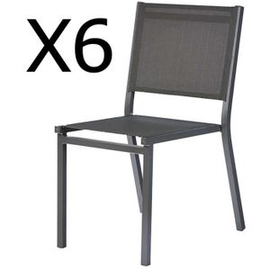 Lot De Chaise De Jardin Aluminium Achat Vente Pas Cher