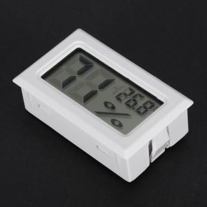 MESURE THERMIQUE Qiilu thermomètre hygromètre Hygromètre LCD numéri
