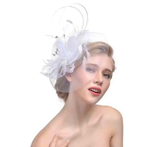 Soxtome Chapeau Plume Pince /À Cheveux Femmes Fascin/ées Fleur Bo/îte /à Pilules Chapeaux pour la F/ête De Mariage Ascot Royal