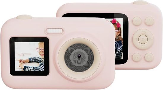 Appareil photo instantané pour enfants, caméra vidéo HD 14MP/1080P