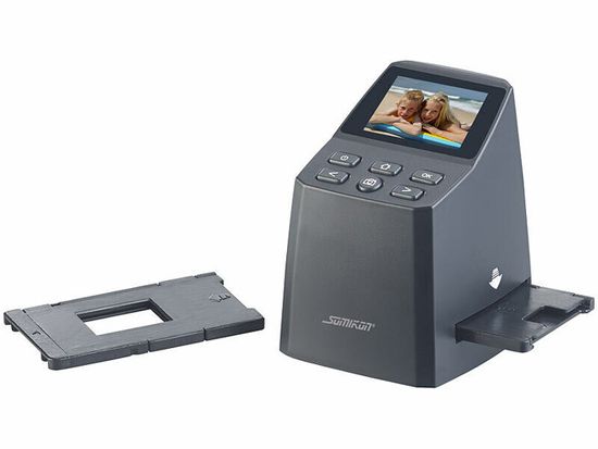 Scanner Autonome Photos/diapos/négatifs Somikon SD-2000 - 20 Mpx - Écran LCD - Numérisation Sans PC