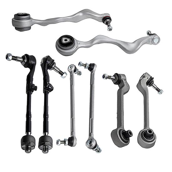 Kit Suspension Avant Pour Audi A1, VW Polo, Seat Ibiza… – 2 Bras Triangulaires + 2 Barres D’accouplement - 5