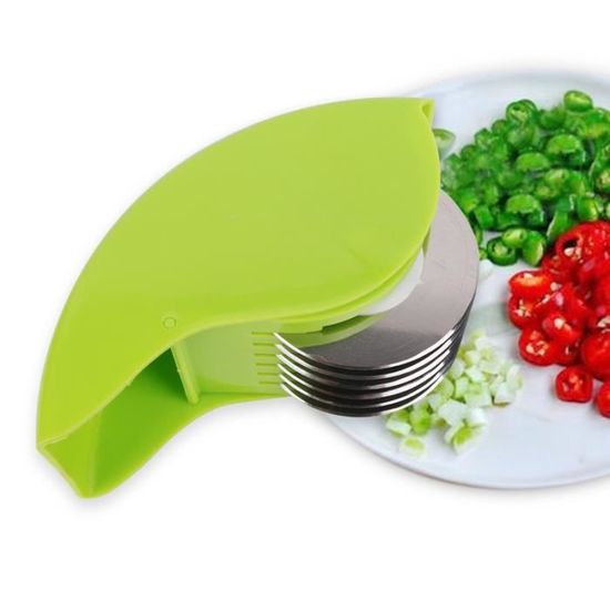 Hachoir à Salade Viitech - Double Lame Inox, Couvercle De Protection, Pour Légumes Et Herbes Mini Hachoir Usb