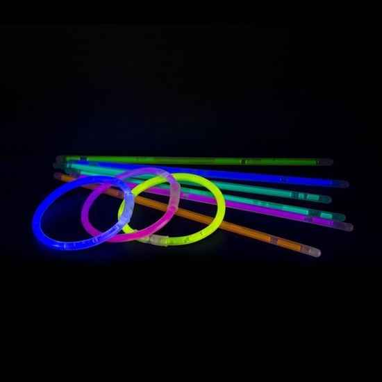 100 Bâtons Lumineux Jaunes - 6 Et 12 Heures, Lot Travaux, Divers