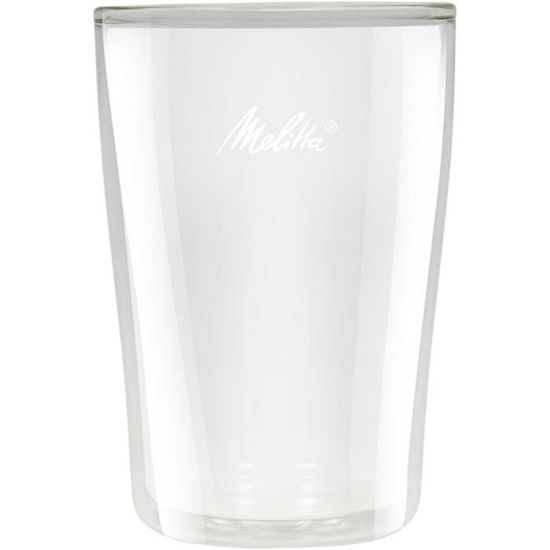 Jura - Lot De 2 Verres à Latte Macchiato En Cristal, 15 Cm, 300 Ml, Compatibles Lave-Vaisselle