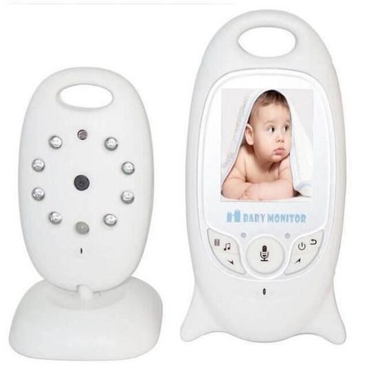 Moniteur vidéo pour bébé sans fil - Baby Phone vidéo - 2,0 LCD couleur - Night vision - 8 Lullabies