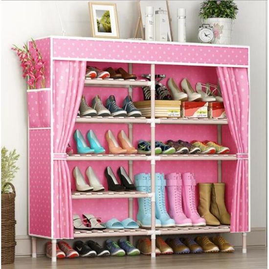 Etagere Range Chaussures 30 Paires 110 85 30cm Yeatbang Achat