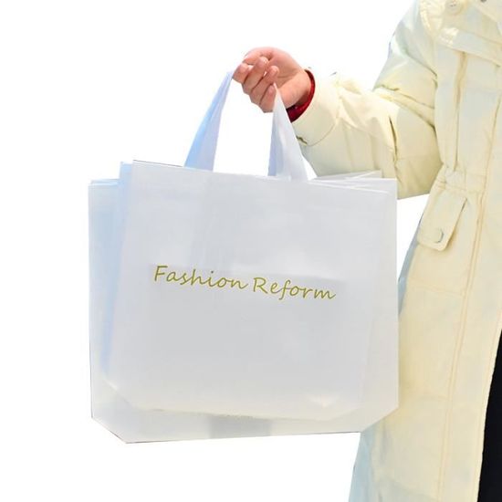 Sac fourre-tout en lin de style français, fourre-tout rayé