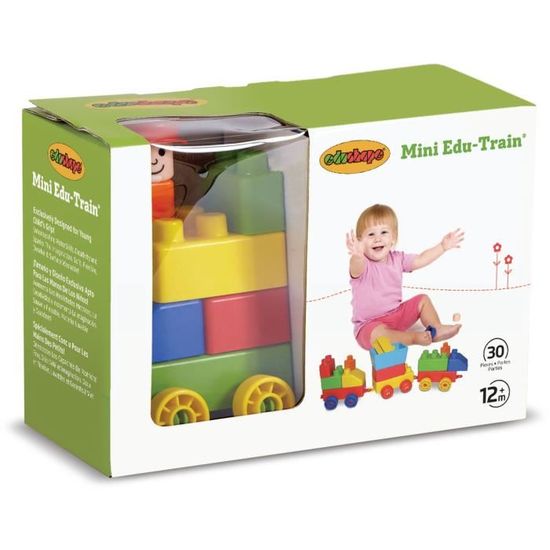 BSM Jeu de blocs encastrables Edu-Train - Cdiscount Jeux - Jouets
