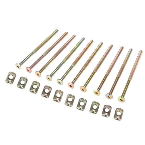 Lot De 4 Vis Papillon Acier M10x25mm - Uxcell - Quincaillerie Neuve