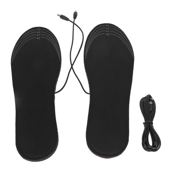 Semelles Chauffantes Rechargeables Sans Fil - Découpables, Télécommande, 3 Températures, Pour Chaussures 35-46, Activités Hiver - 12