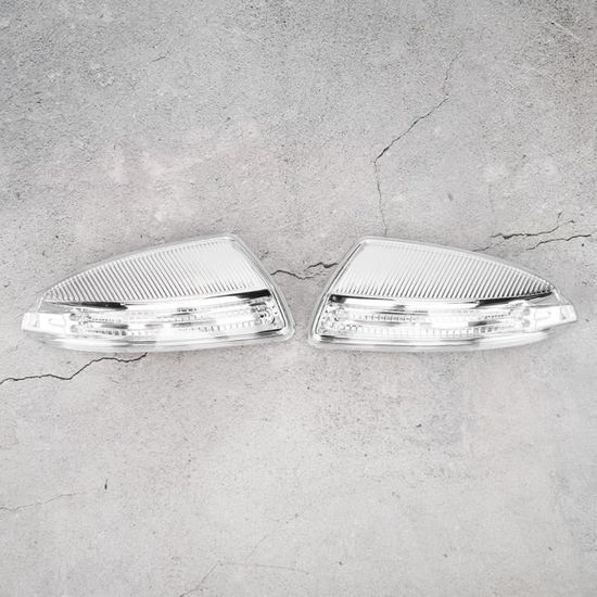 GOTOTOP A2048200821 Paire Lampe de Clignotant LED de Rétroviseur A2048200721 pour Mercedes-Benz C-Classe W204 08-10