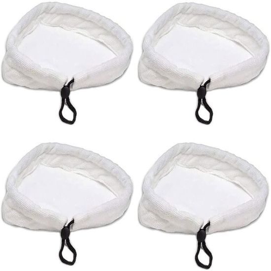 Chiffons De Balai De Rechange Pour Nettoyeur Vapeur - Lot De Pièces - Neuf